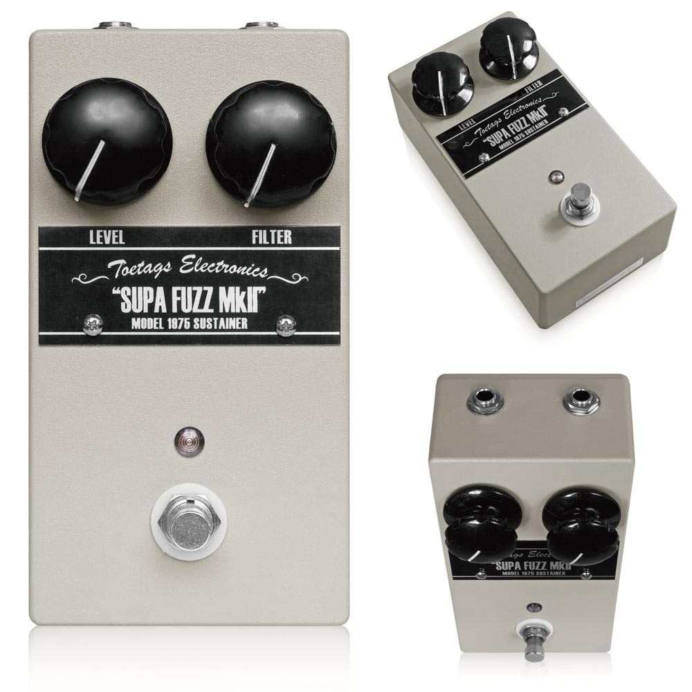 Toetags Electronics SUPA FUZZ MkII ファズ ギターエフェクター