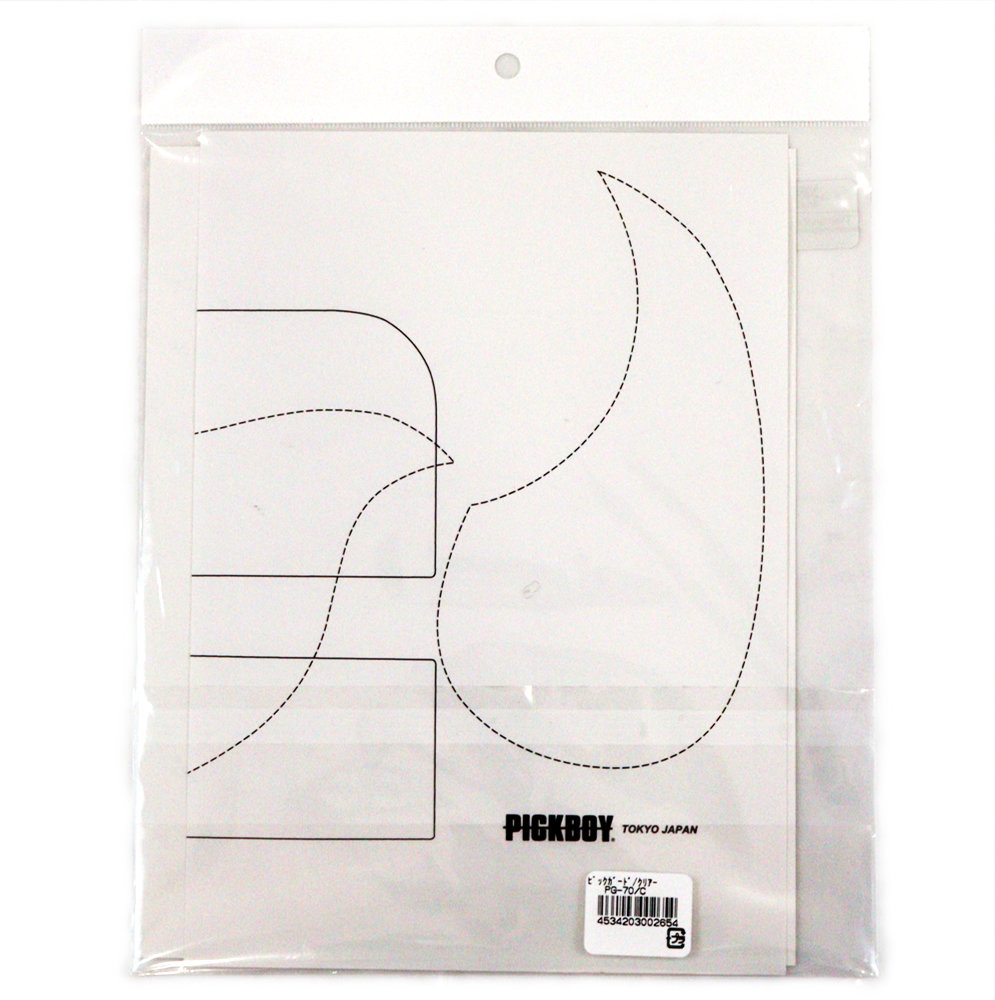 PICKBOY PG-70/C クリア ゴルベ板 裏面画像