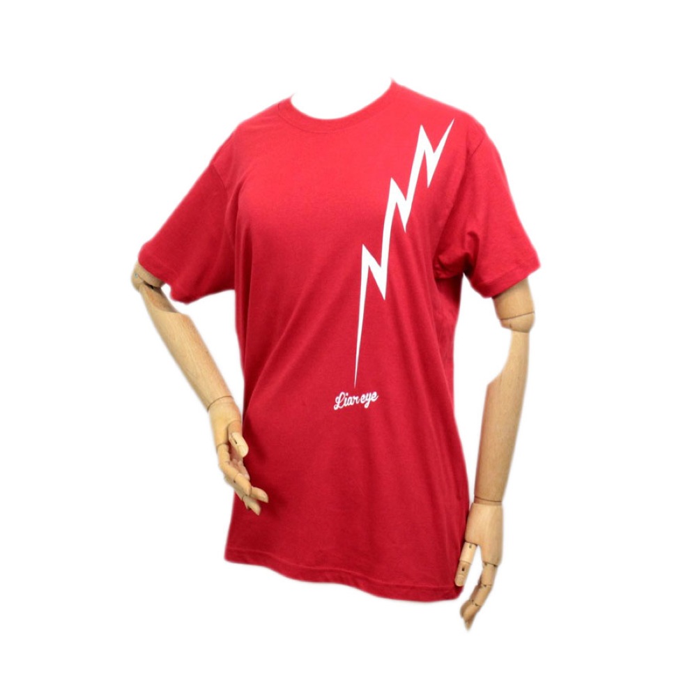 Liar Eye LIGHTING T-shirt RED M Tシャツ