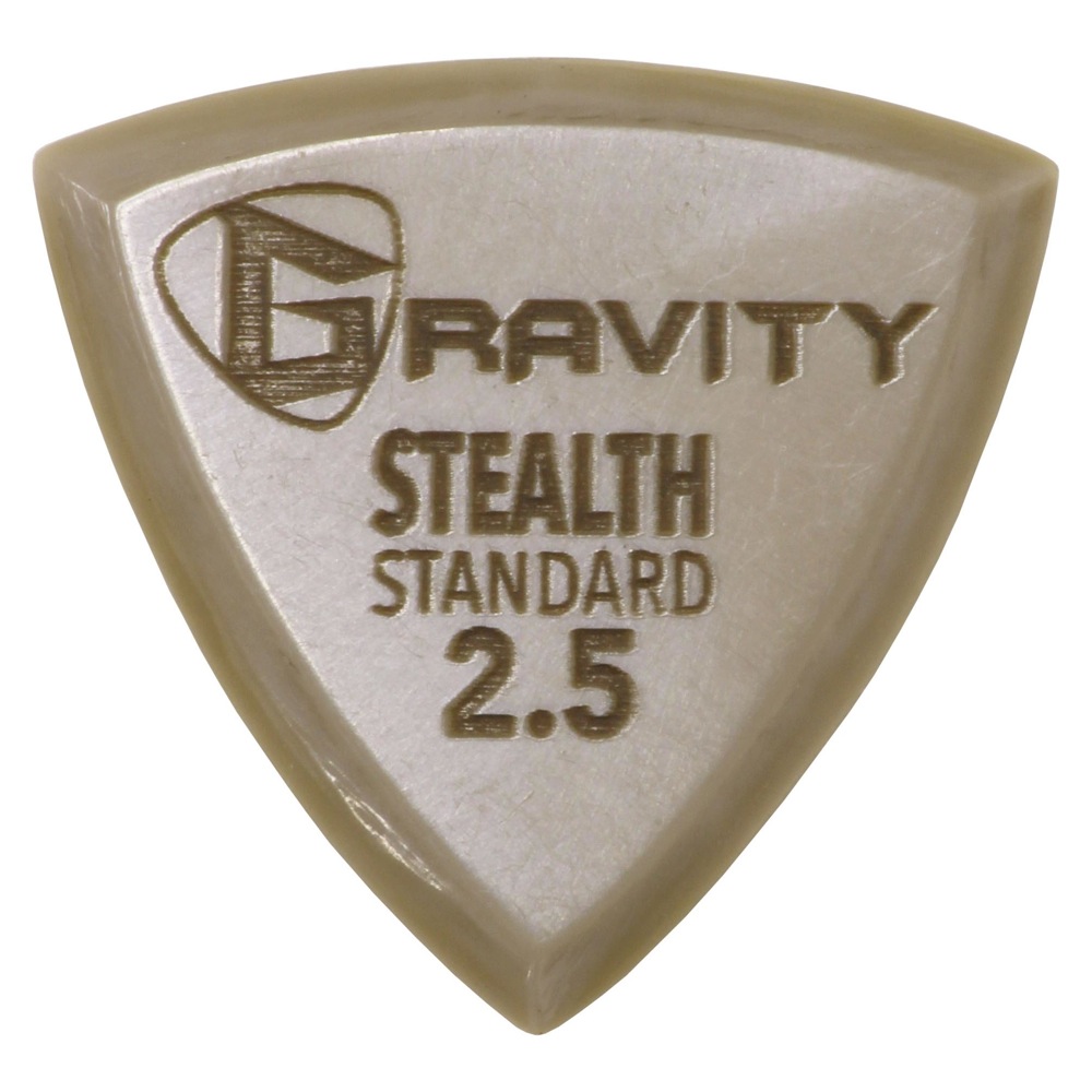 GRAVITY GUITAR PICKS Gold Stealth -Standard- GGSSS25 2.5mm ピック