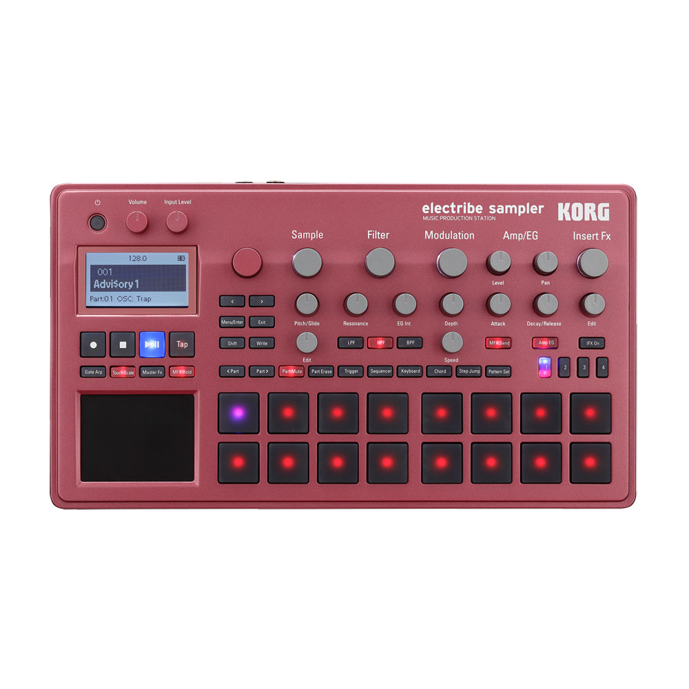 KORG ELECTRIBE2S-RD MUSIC PRODUCTION STATION ELECTRIBE SAMPLER エレクトライブ サンプラー