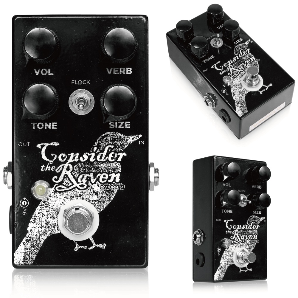 Mercy Seat Effects Consider The Raven Reverb “Flock” Edition ギターエフェクター