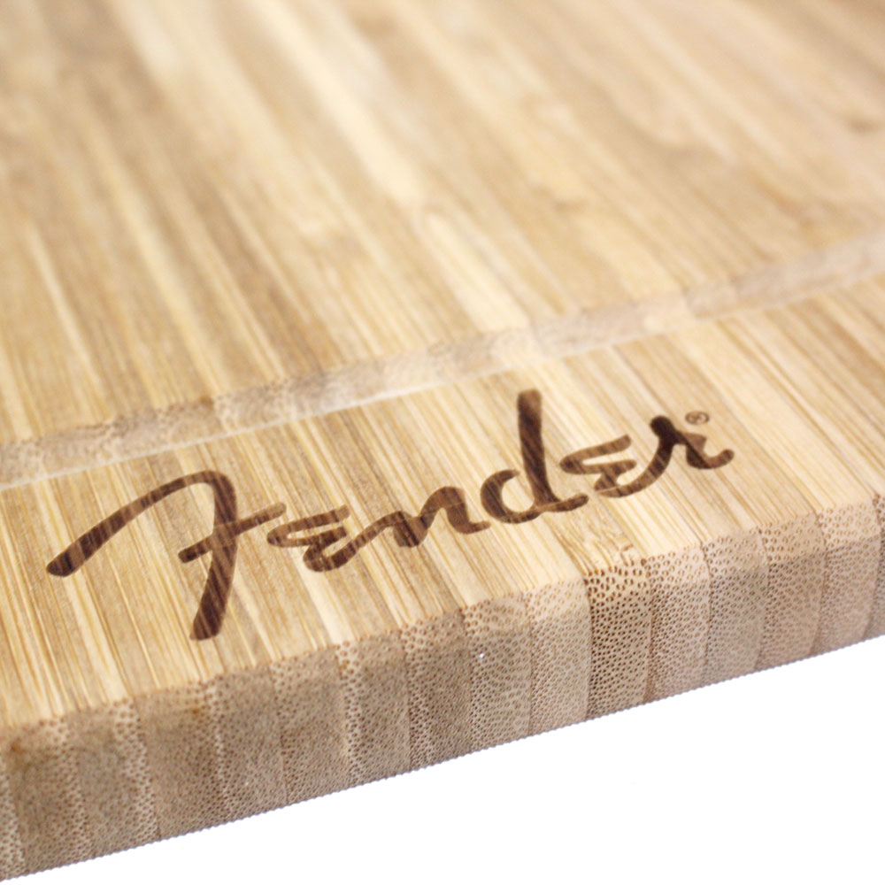 Fender Stratocaster Cutting Board カッティングボード(まな板) フェンダーロゴ部