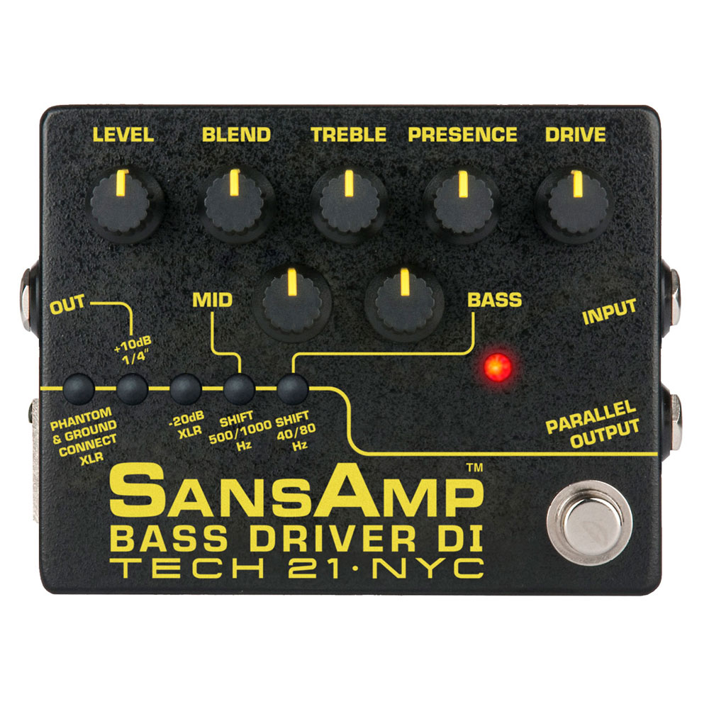 TECH21 SansAmp BASS DRIVER DI V2 ベース用DI プリアンプ