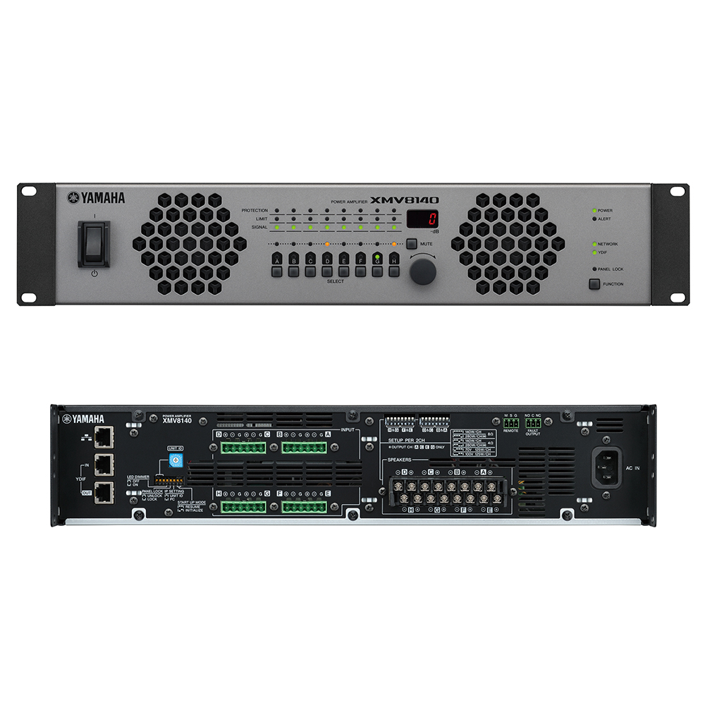YAMAHA XMV8140 パワーアンプ