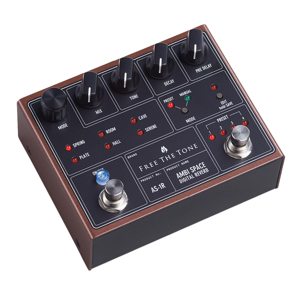 Free The Tone AS-1R AMBI SPACE DIGITAL REVERB リバーブ エフェクター