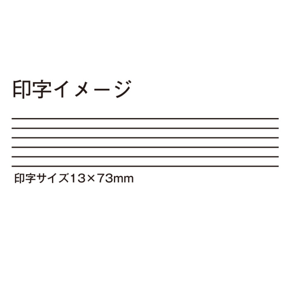 PICKBOY S180TAB Tab Stamp TAB譜 ミュージックレッスンスタンプ 印字イメージ