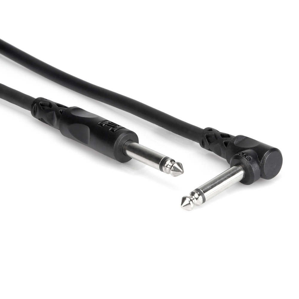 Hosa CPP-103R 91cm モノラルフォンオス-L型モノラルフォンオス オーディオケーブル