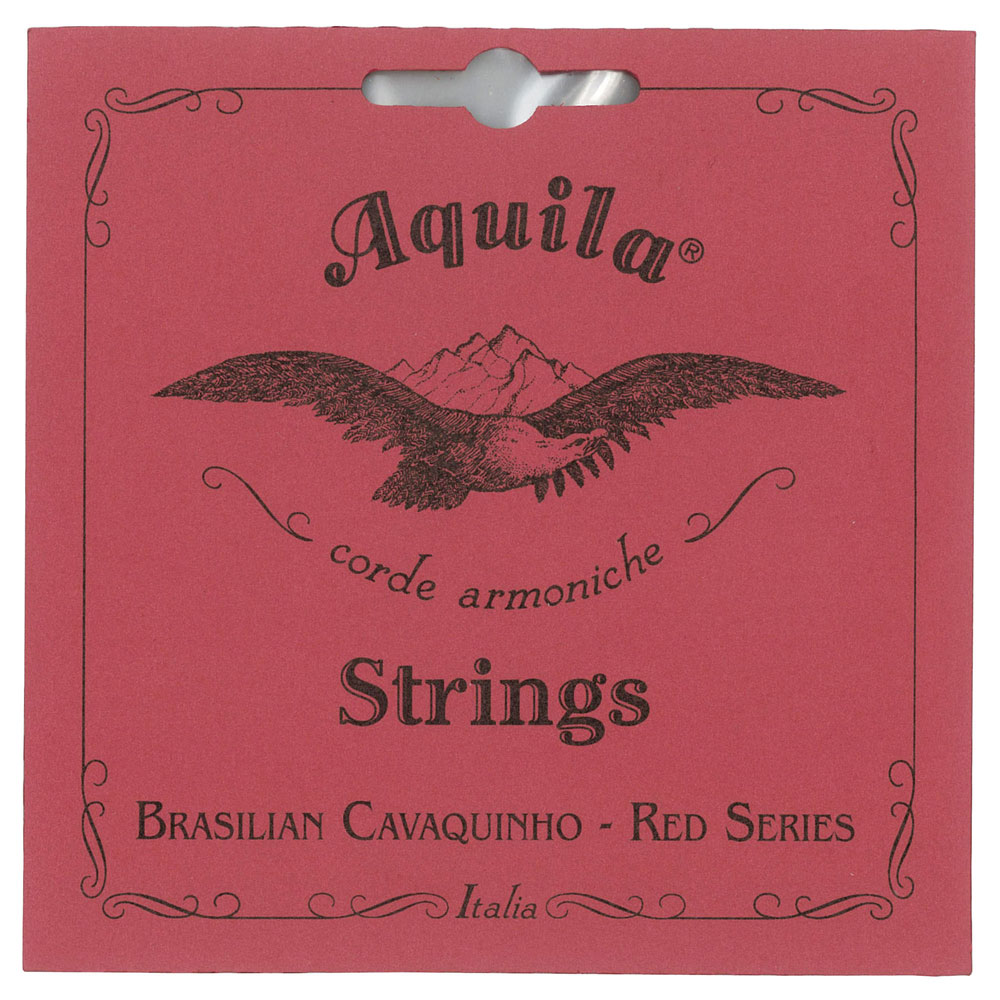 AQUILA AQ-CAV(15CH) Red Series BRASILIAN CAVAQUINHO Strings カヴァキーニョ弦