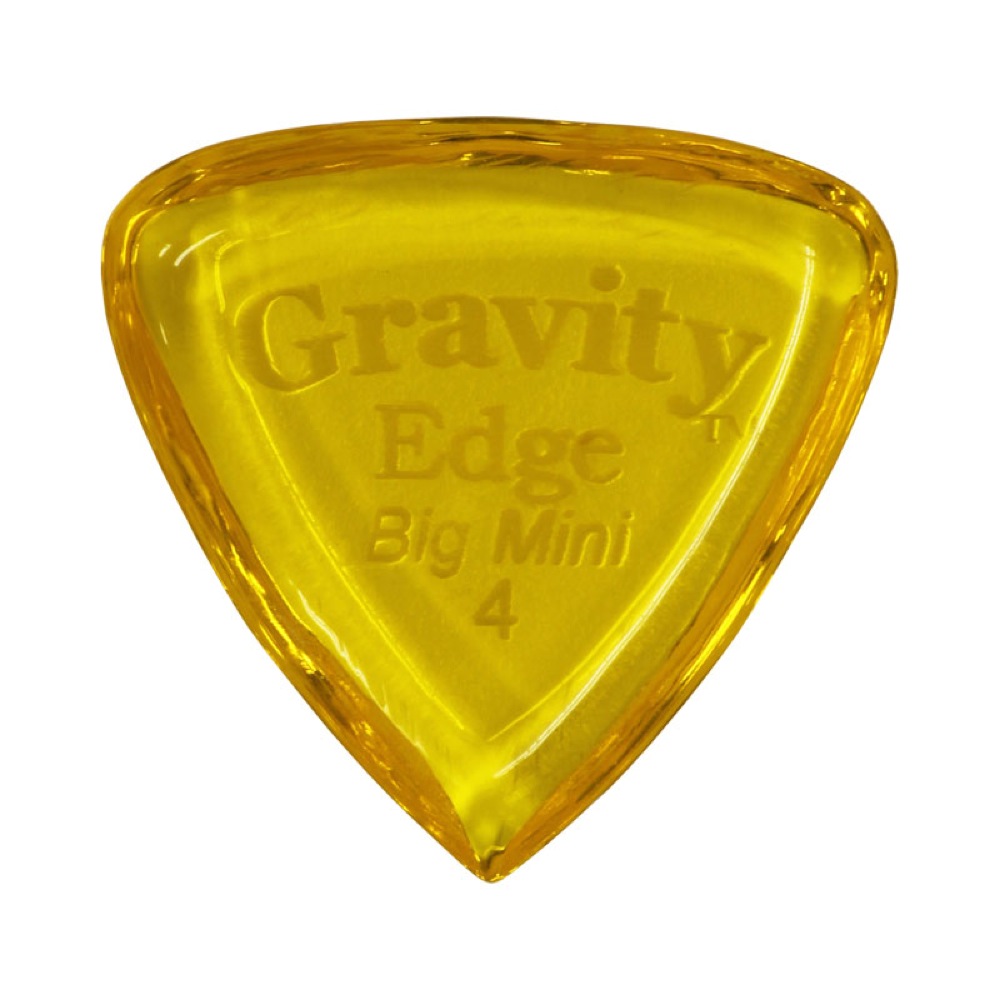 GRAVITY GUITAR PICKS Edge -Big Mini- GEEB4P 4.0mm Yellow ギターピック