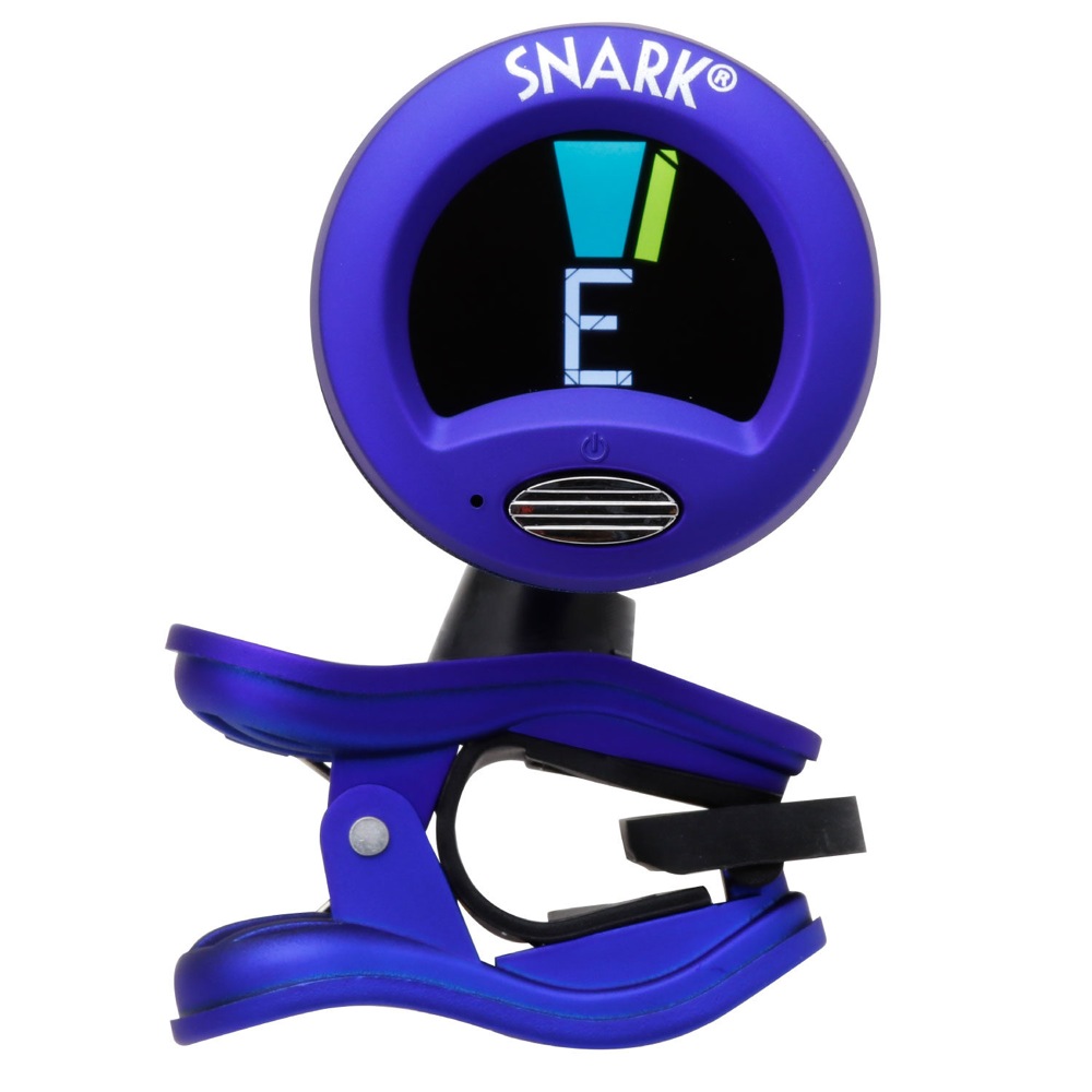 SNARK SN-1X BLUE ギター/ベース用クリップチューナー 液晶部の画像