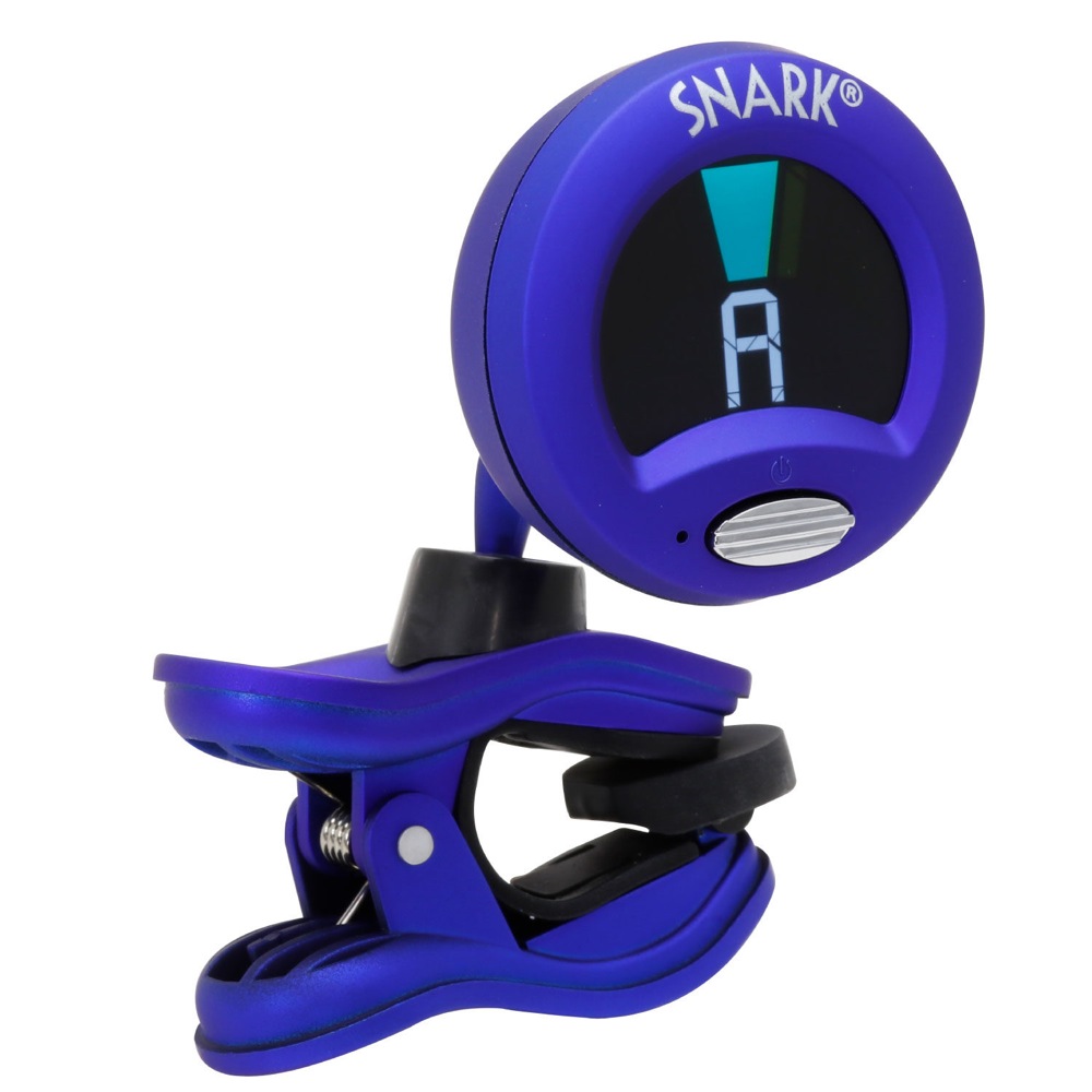 SNARK SN-1X BLUE ギター/ベース用クリップチューナー 液晶部の画像