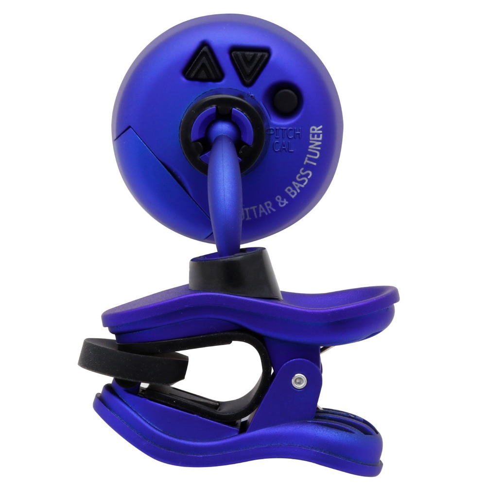 SNARK SN-1X BLUE ギター/ベース用クリップチューナー 液晶部の画像