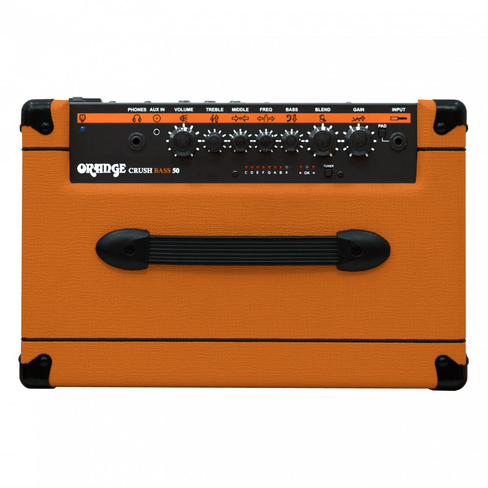 ORANGE CRUSH BASS 50B ベースアンプ コンボ コントロールパネル