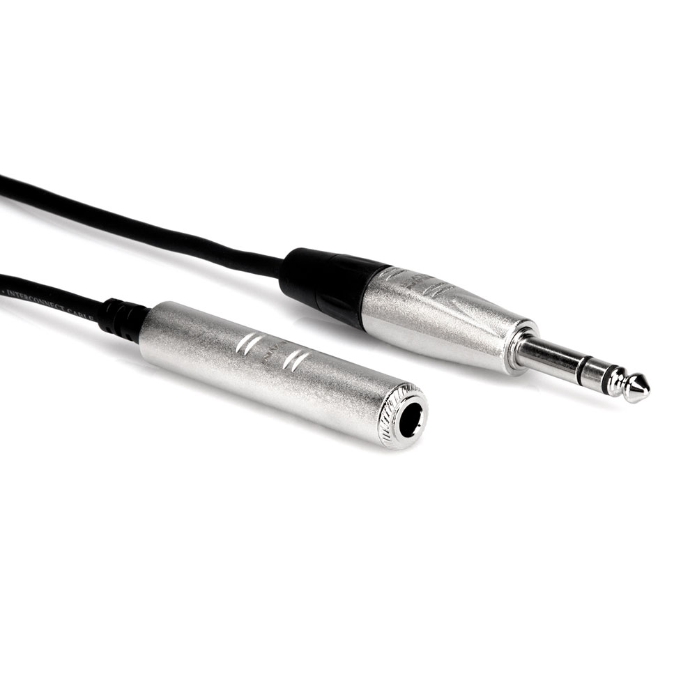 Hosa HXSS-010 3m ステレオフォンメス-ステレオフォンオス 延長用 オーディオケーブル