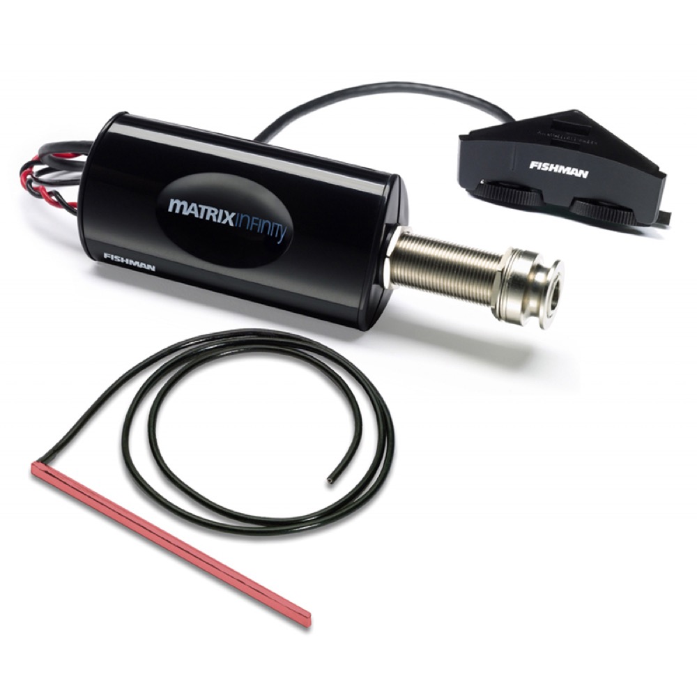 Fishman Matrix Infinity Pickup & Preamp System Wide format ピックアップ
