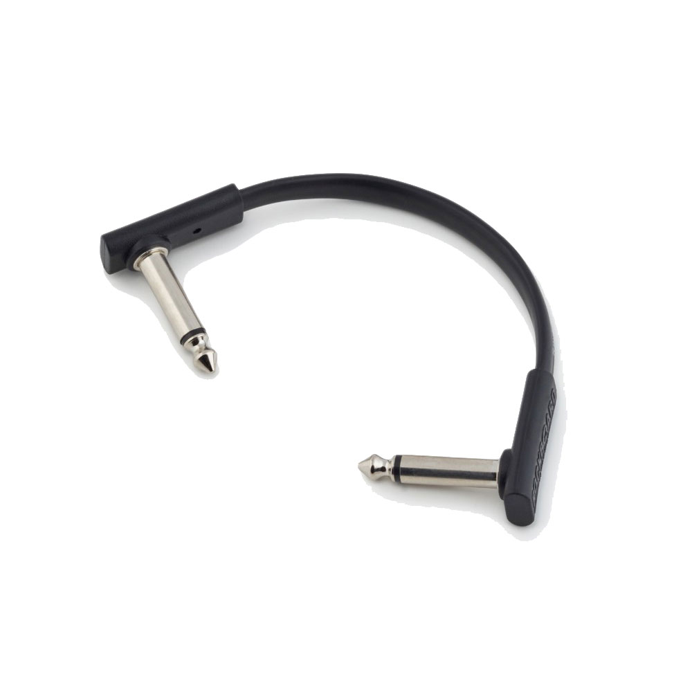 RockBoard FLAT CABLE BK 10 フラットパッチケーブル 10cm エフェクトボード用
