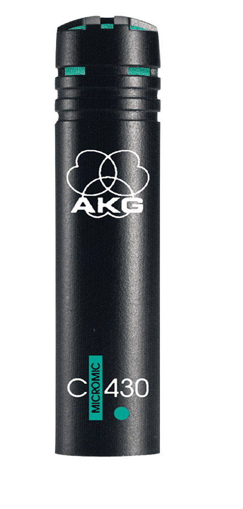 C430　打楽器用　アーカーゲー　web総合楽器店　AKG　コンデンサーマイク(シンバル、オーバーヘッドに最適な小型コンデンサーマイク)