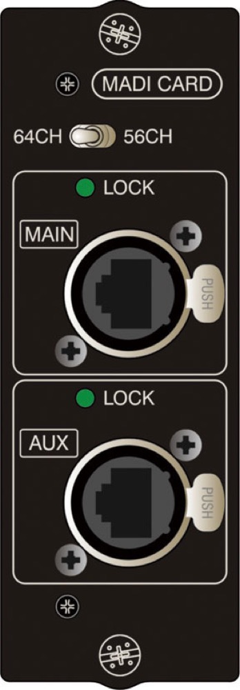 Soundcraft MADI option card - Cat5 オプションカード