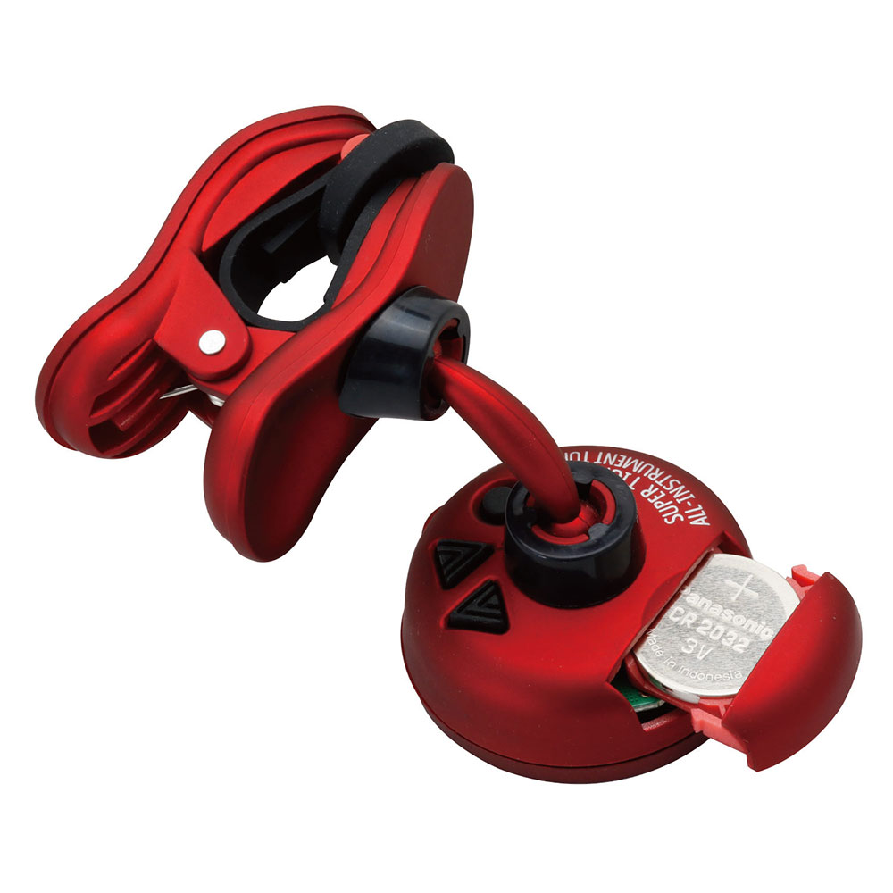 SNARK ST-2 全楽器対応クリップチューナー スナーク 電池挿入画像