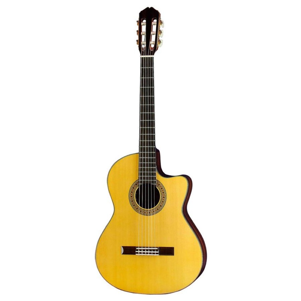 K.YAIRI CE-3 NS エレクトリッククラシックギター ハードケース付き