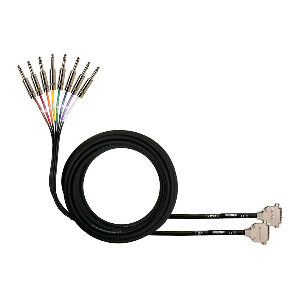 SHURE DB25-TRSM オートマチック・ミキサー用 スネークケーブル