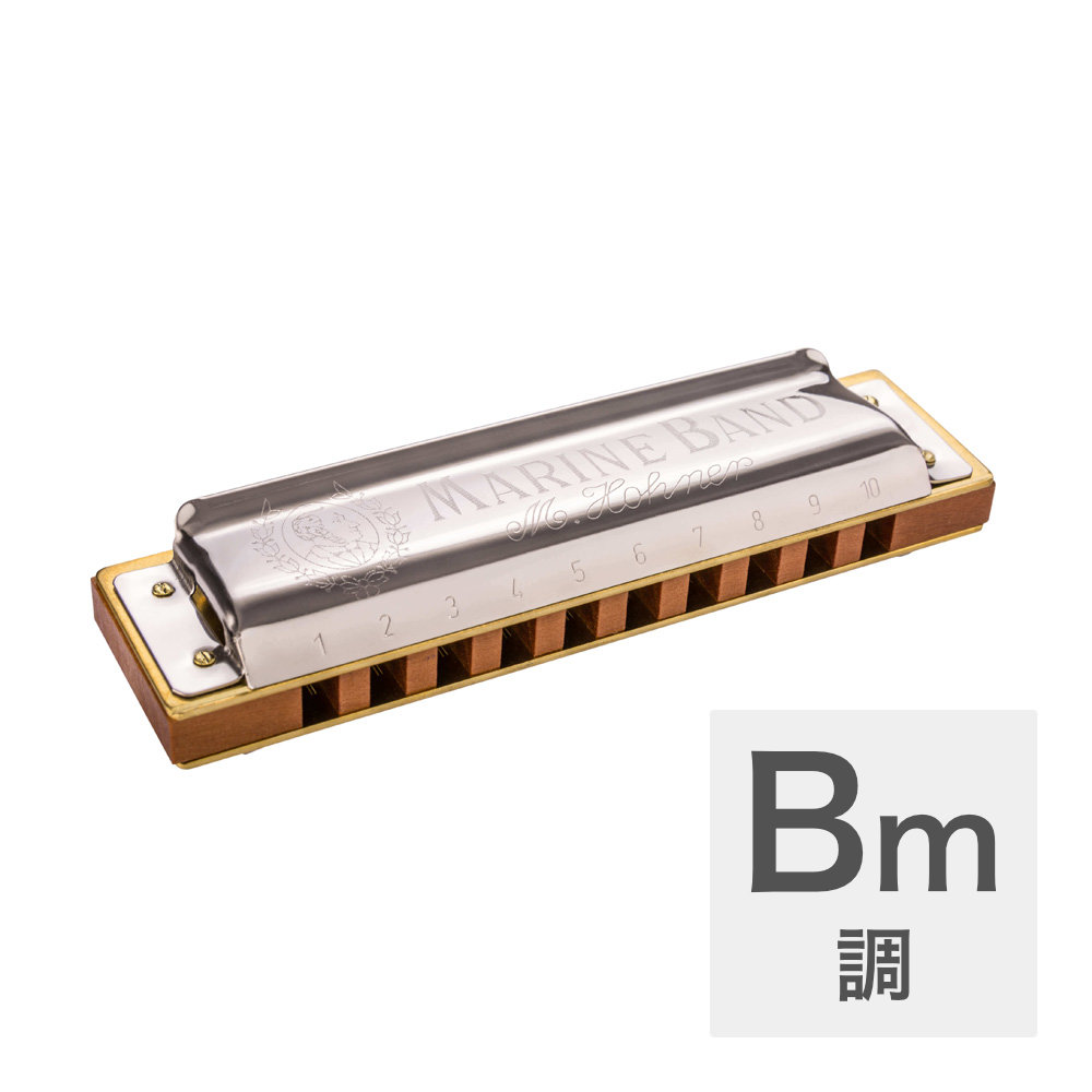 HOHNER Marine Band 1896 Classic Bm 10ホールハーモニカ