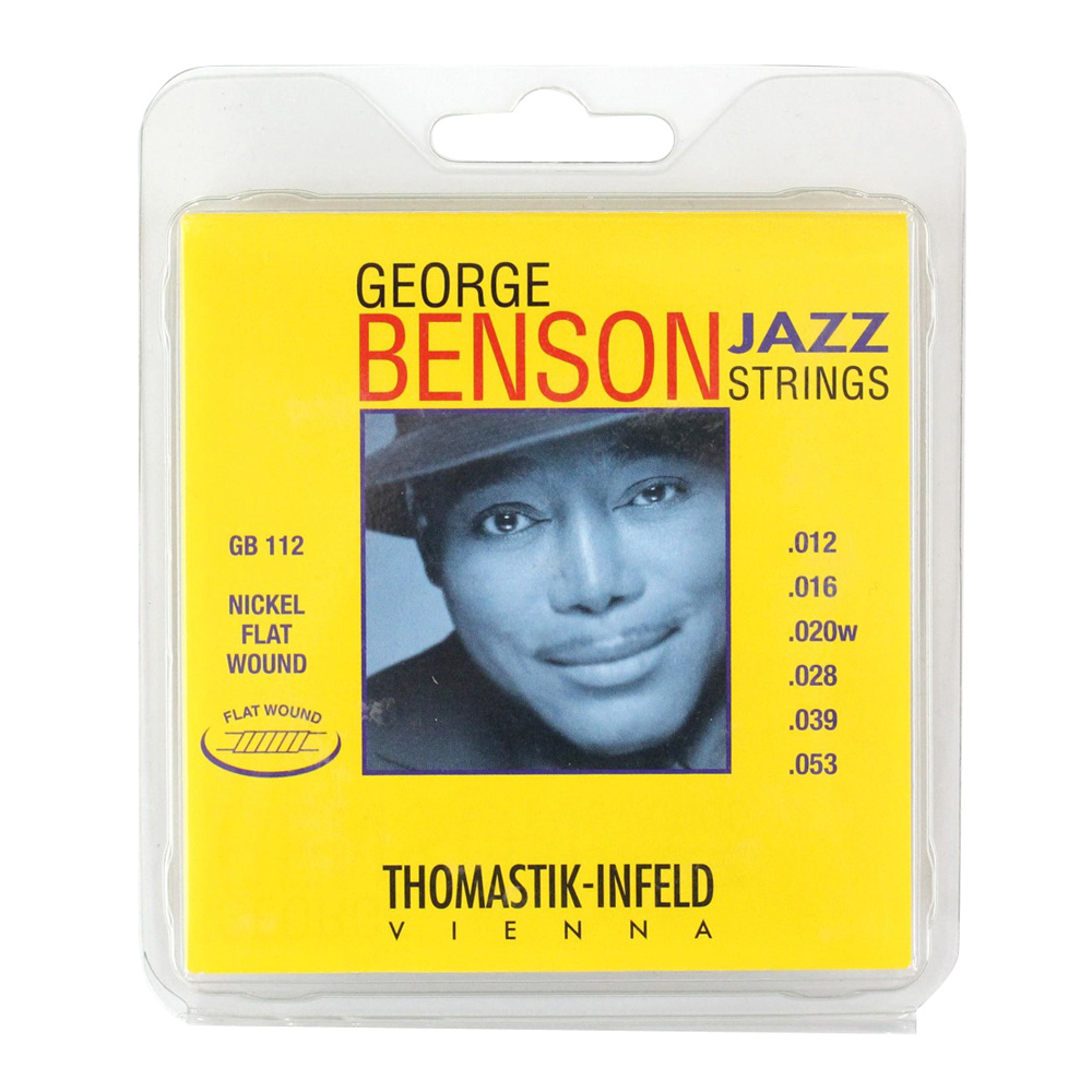 Thomastik-Infeld GB112 GEORGE BENSON JAZZ STRINGS Flat Wound フラットワウンドギター弦