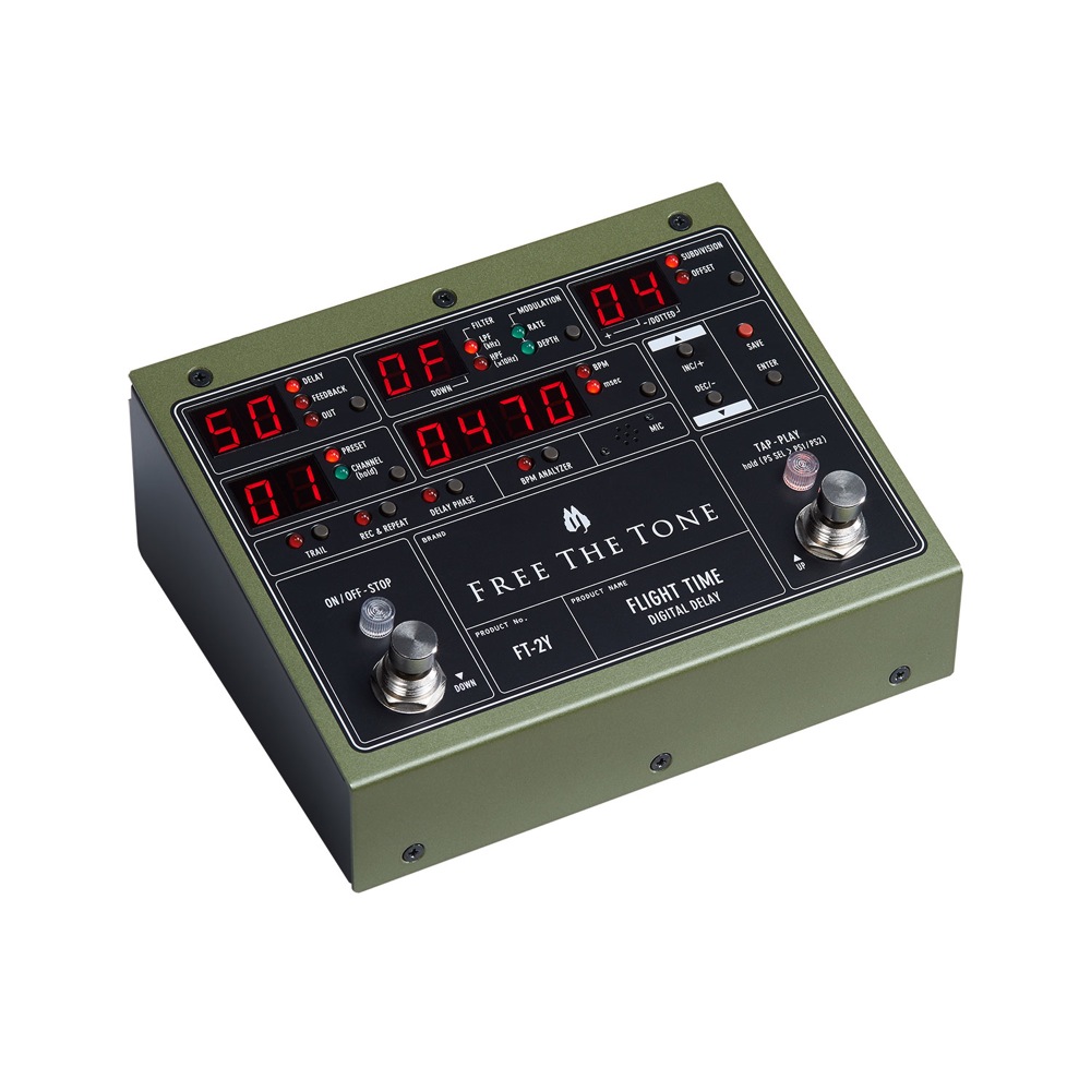 Free The Tone FT-2Y FLIGHT TIME DIGITAL DELAY デジタルディレイ ギターエフェクター