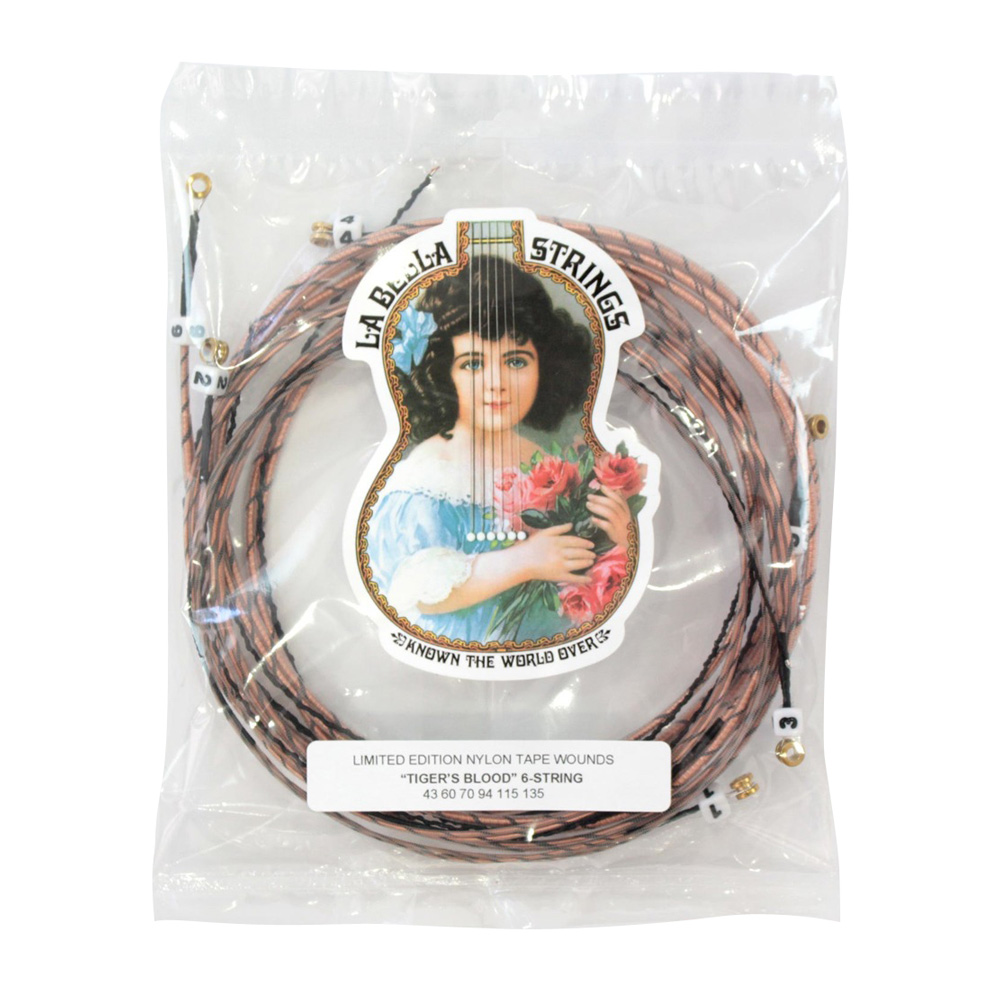 La Bella Limited Edition Tiger’s Blood 6-Strings 6弦ベース弦