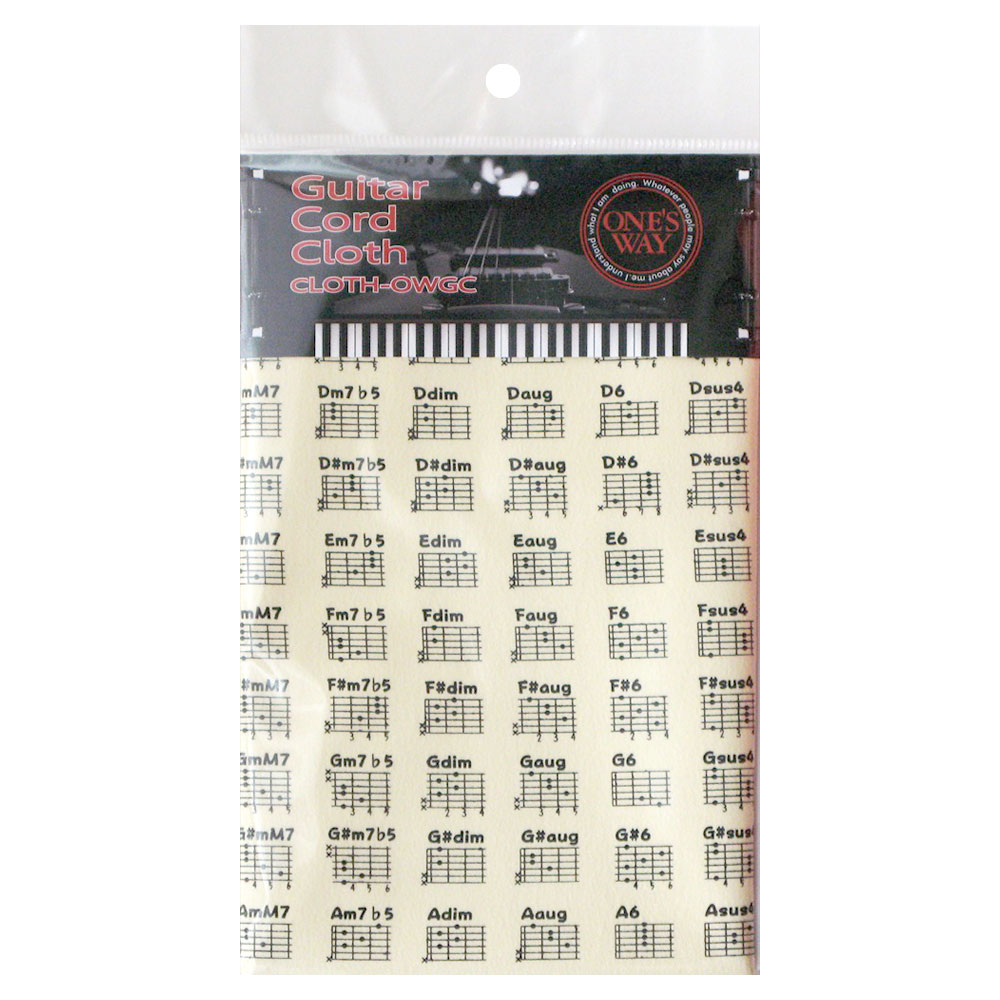 ONE’S WAY GUITAR CODE CLOTH CLOTH-OWGC CRM ギターコード クロス
