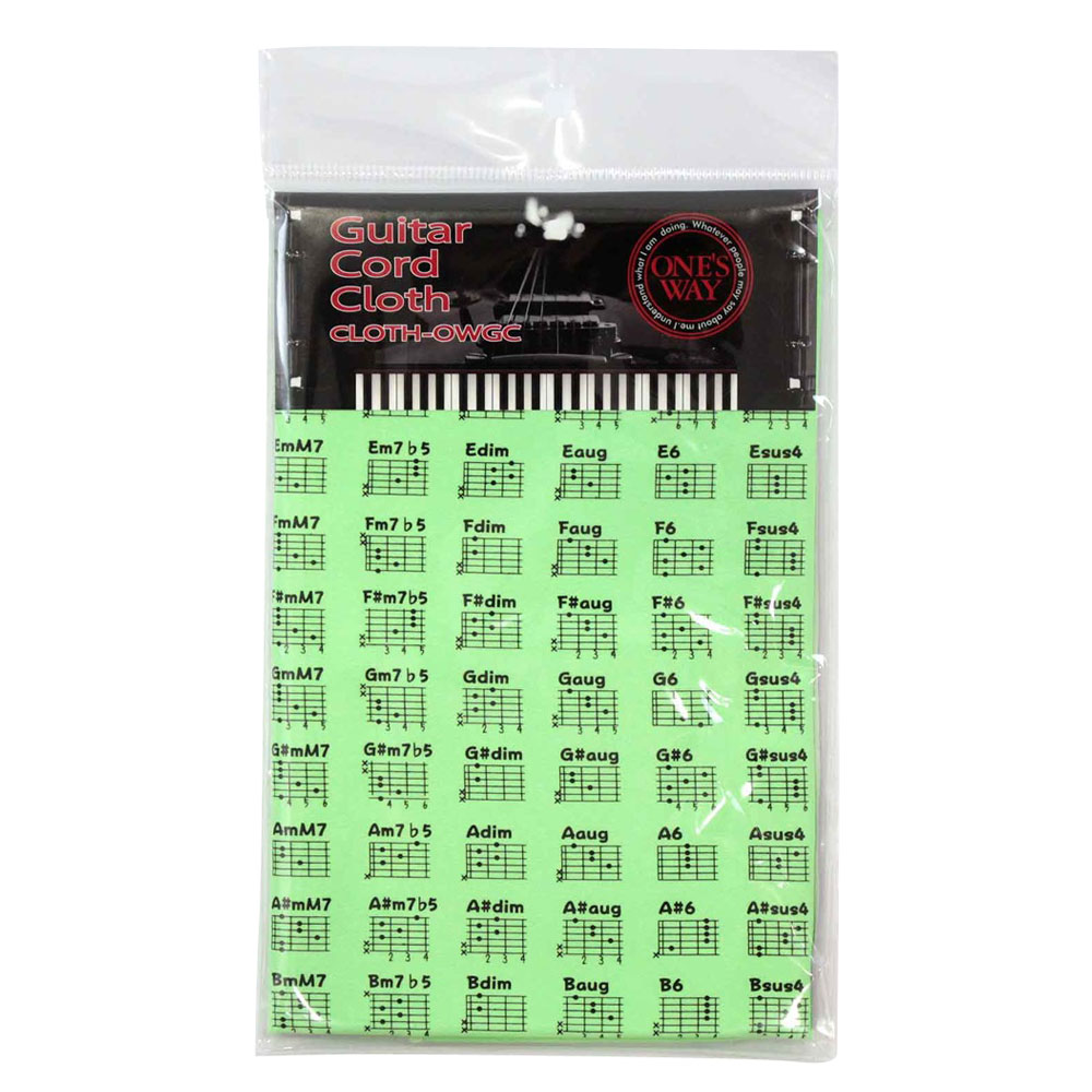 ONE’S WAY GUITAR CODE CLOTH CLOTH-OWGC GRN ギターコード クロス