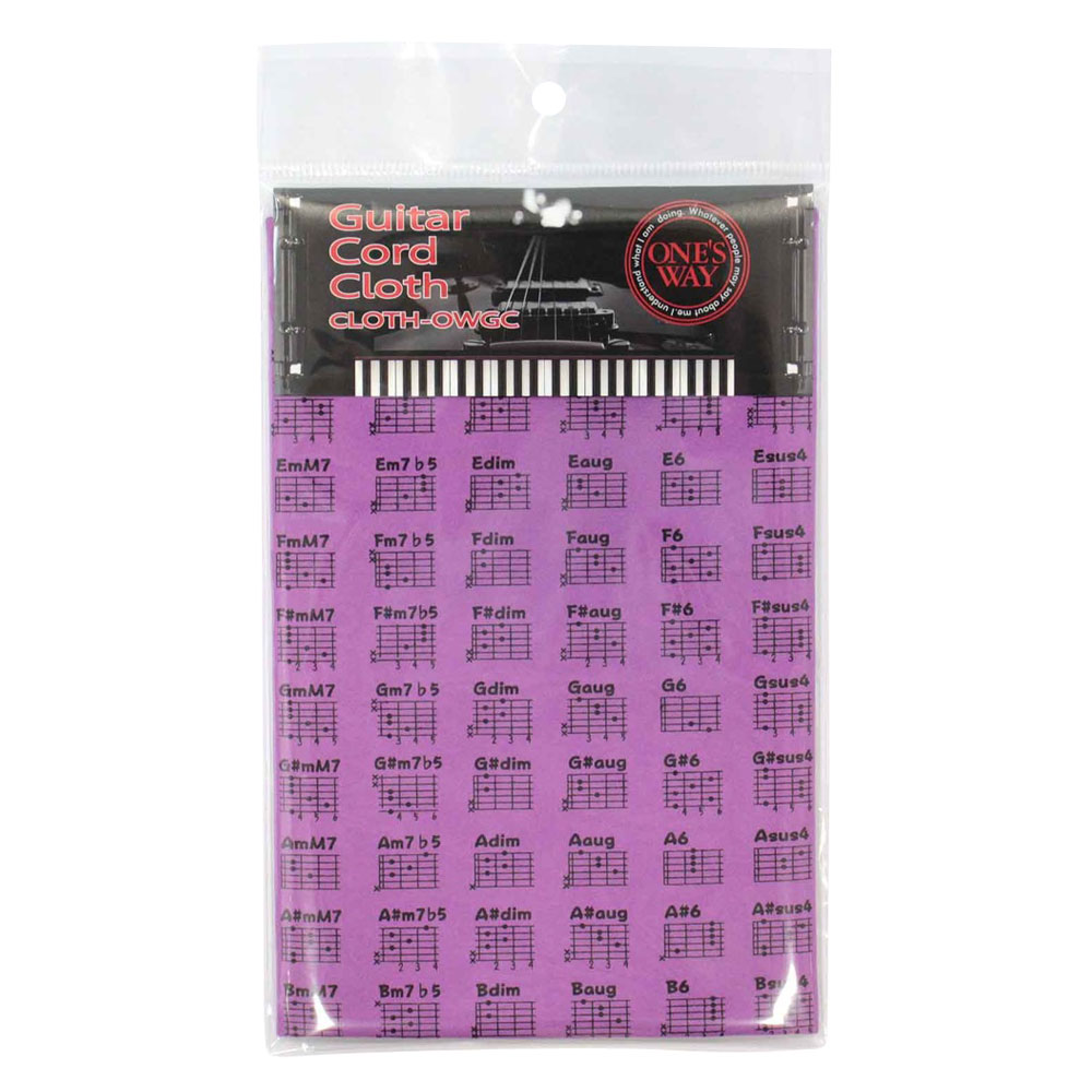 ONE’S WAY GUITAR CODE CLOTH CLOTH-OWGC PUR ギターコード クロス