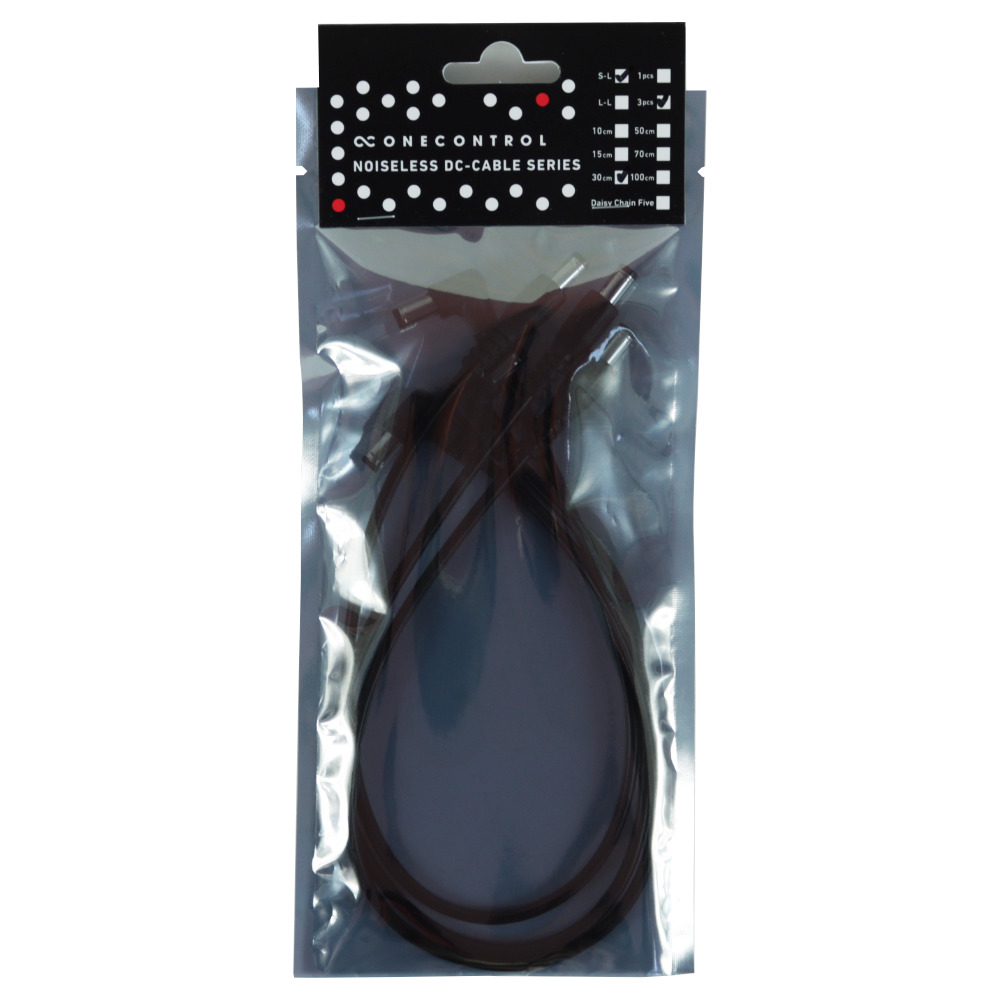 One Control Noiseless DC cable L/S 30cm 3本セット DCケーブル