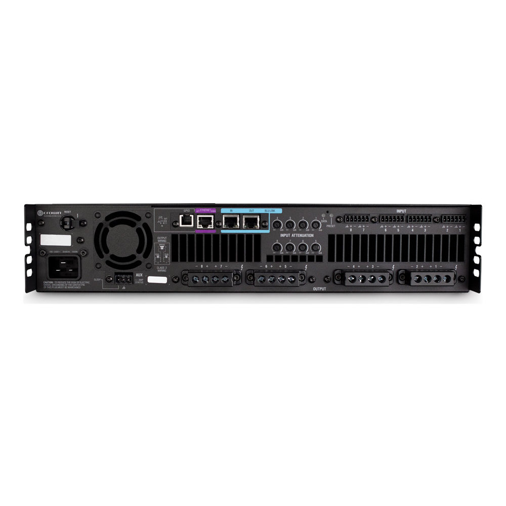 CROWN (AMCRON) DCi 8|600N パワーアンプ 背面画像