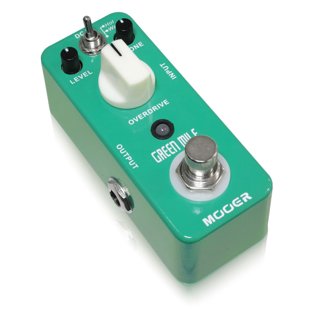 Mooer Green Mile ミニサイズ オーバードライブ 全体像