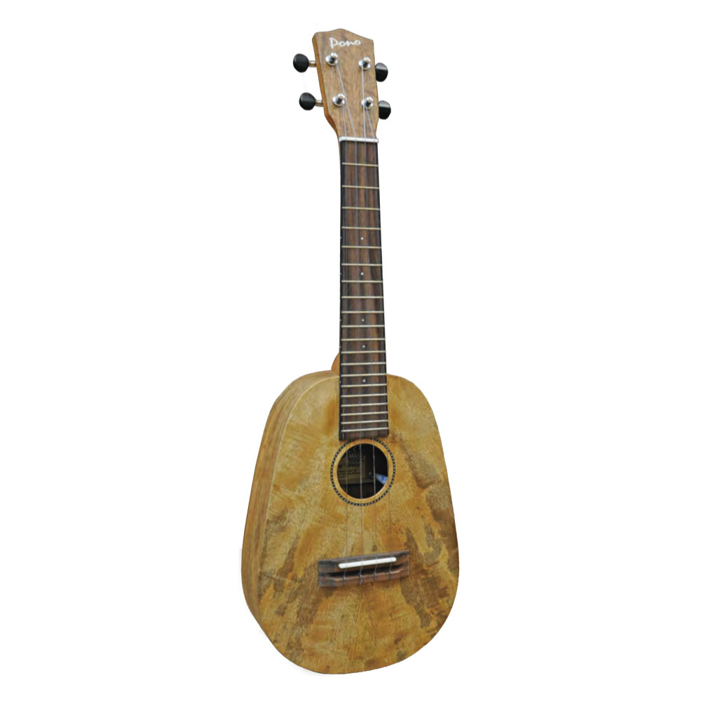 Pono MGCP Concert Pineapple パイナップル型 コンサートウクレレ