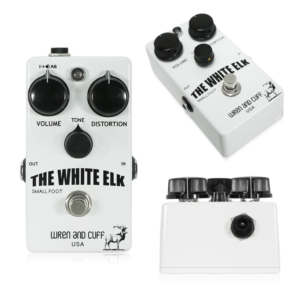 Wren and Cuff White Elk Small Foot ファズペダル
