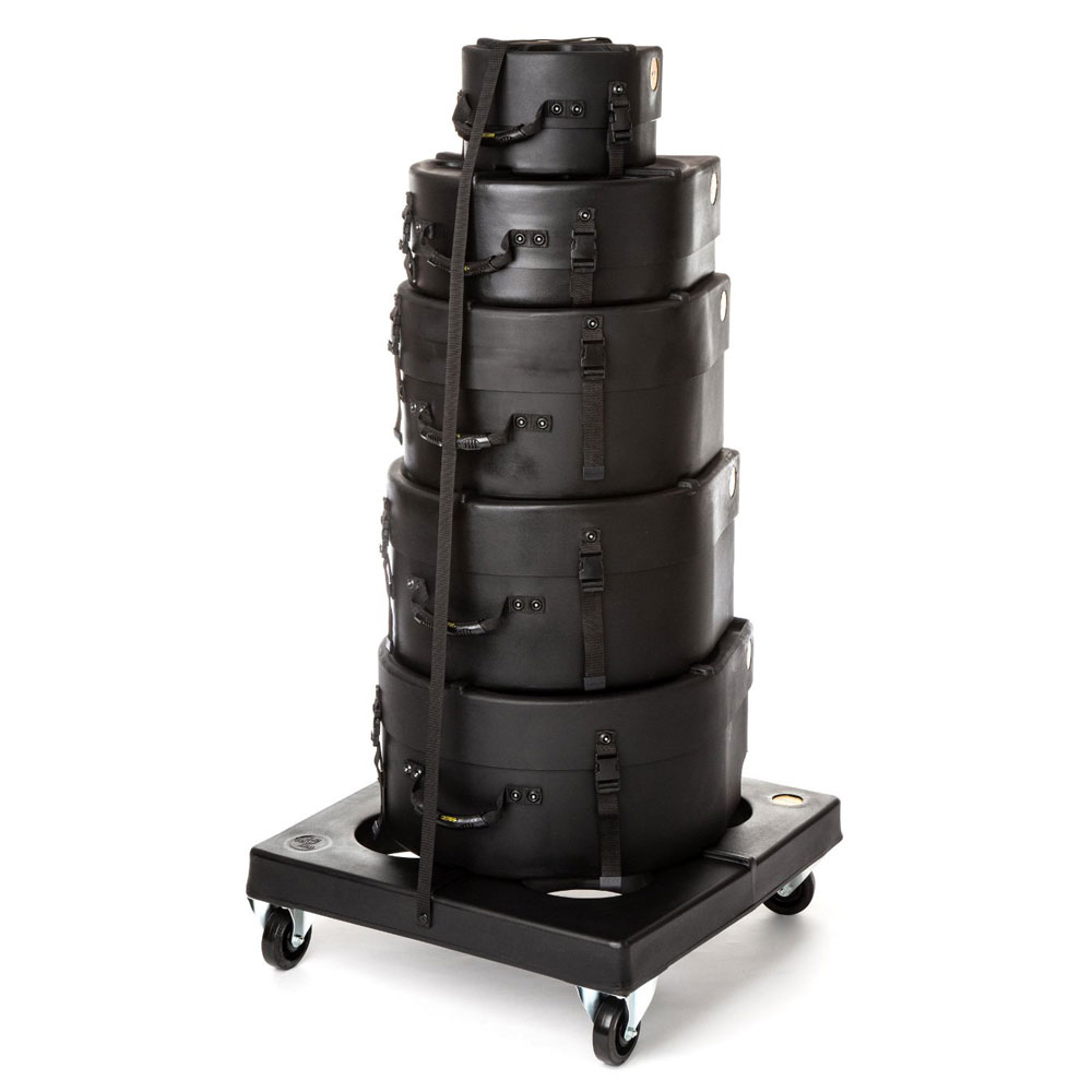 HARDCASE LHDCHNTROLLEY トロリー ドラムケース運搬用台車 ケースを乗せた状態