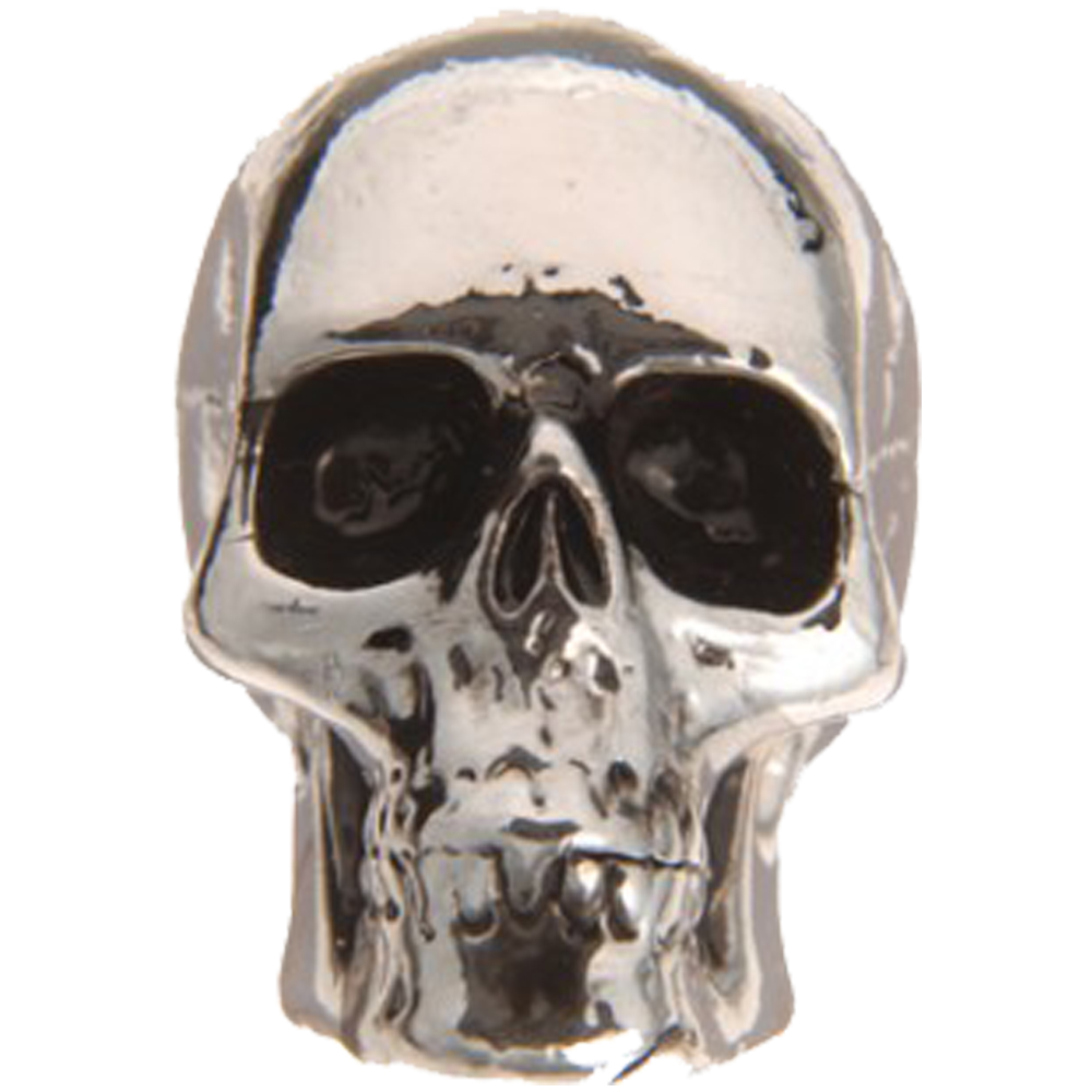 Q-parts SKULL KNOB Jumbo Skull II Chrome KCJSII-0410 コントロールノブ