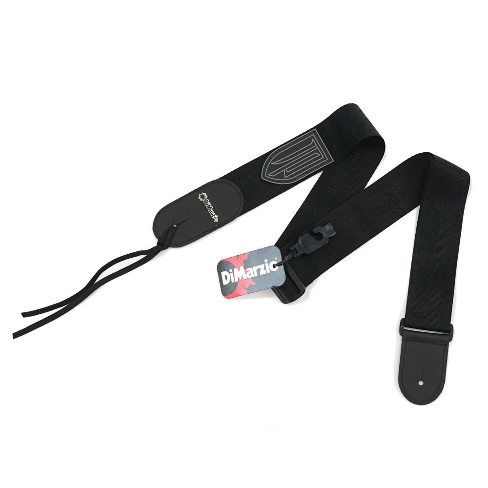 Dimarzio DD3100JP John Petrucci Nylon with Leather Ends Blue Stiching ギターストラップ