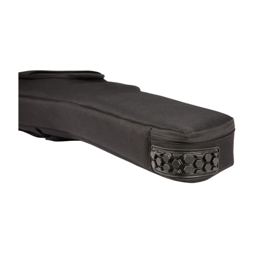 Fender フェンダー FE1225 Electric Guitar Gig Bag Black エレキギター用ギグバッグ ヘッド側の衝撃を吸収する外部バンパー
