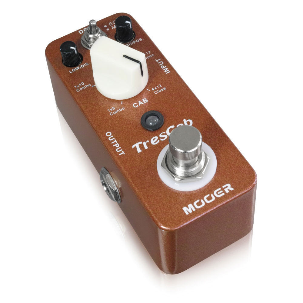 Mooer TresCab エフェクター 全体像