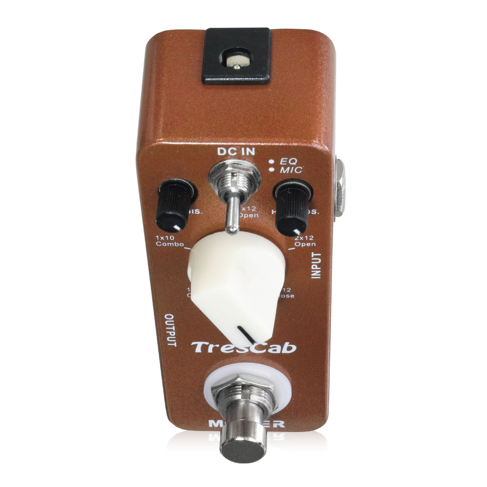 Mooer TresCab エフェクター 背面