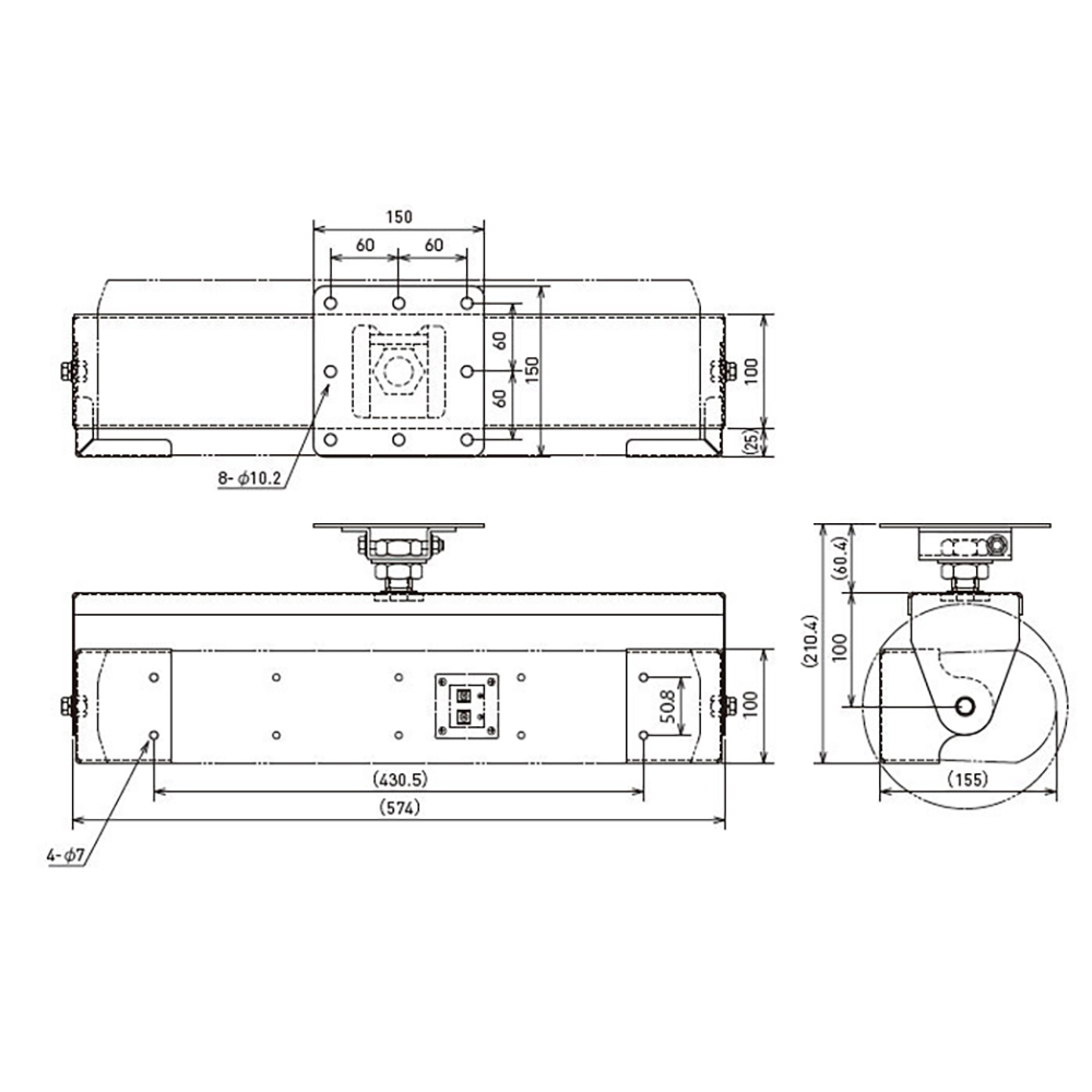 JBL PROFESSIONAL CH50-WH スピーカー用 天井取付金具 白