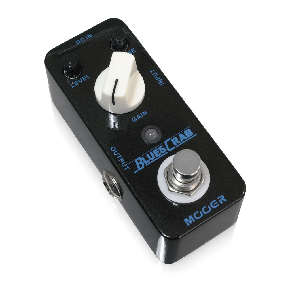 Mooer Blues Crab オーバードライブ エフェクター 全体像