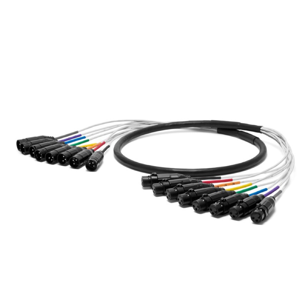 NEO by OYAIDE Elec PA-08 XLR V2 1.5m アナログ・デジタル両用 8chマルチケーブル