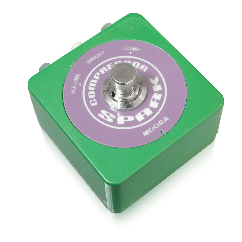 Mooer Spark Compressor コンプレッサー エフェクター 全体像