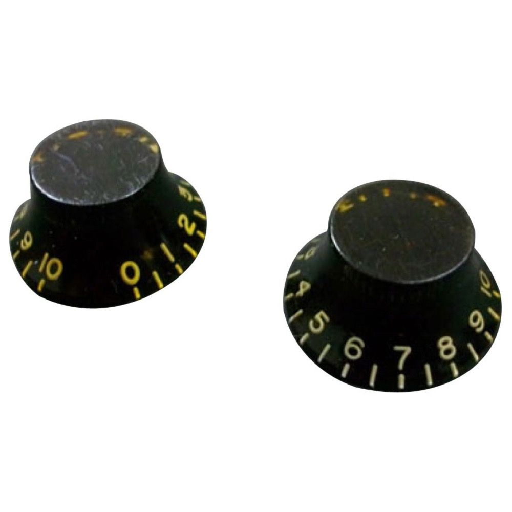 Montreux Bell knob BLK set relic (2) Retrovibe Parts No.8392 ノブ