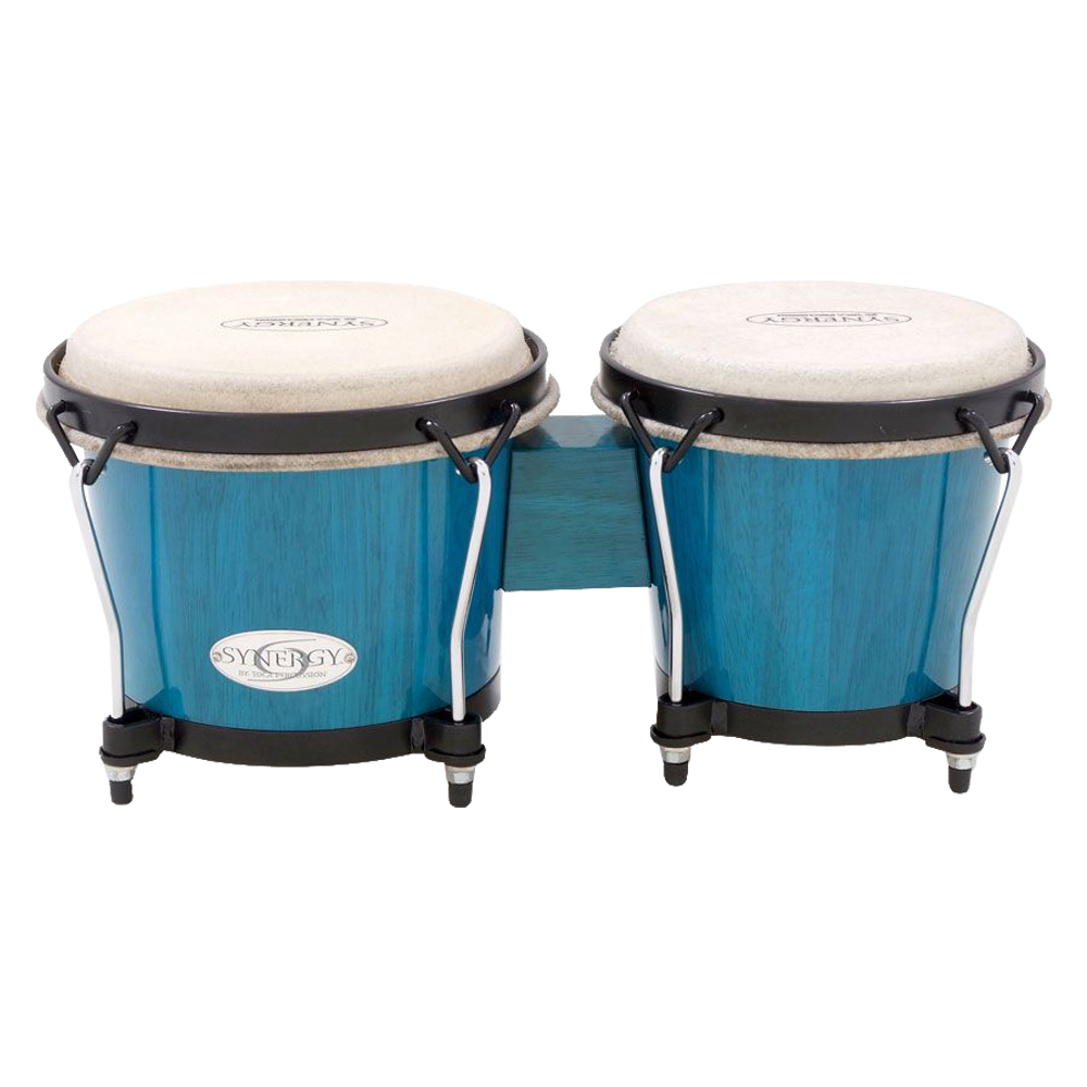 TOCA 2100BB Synergy Wood Bongos Blue ボンゴ